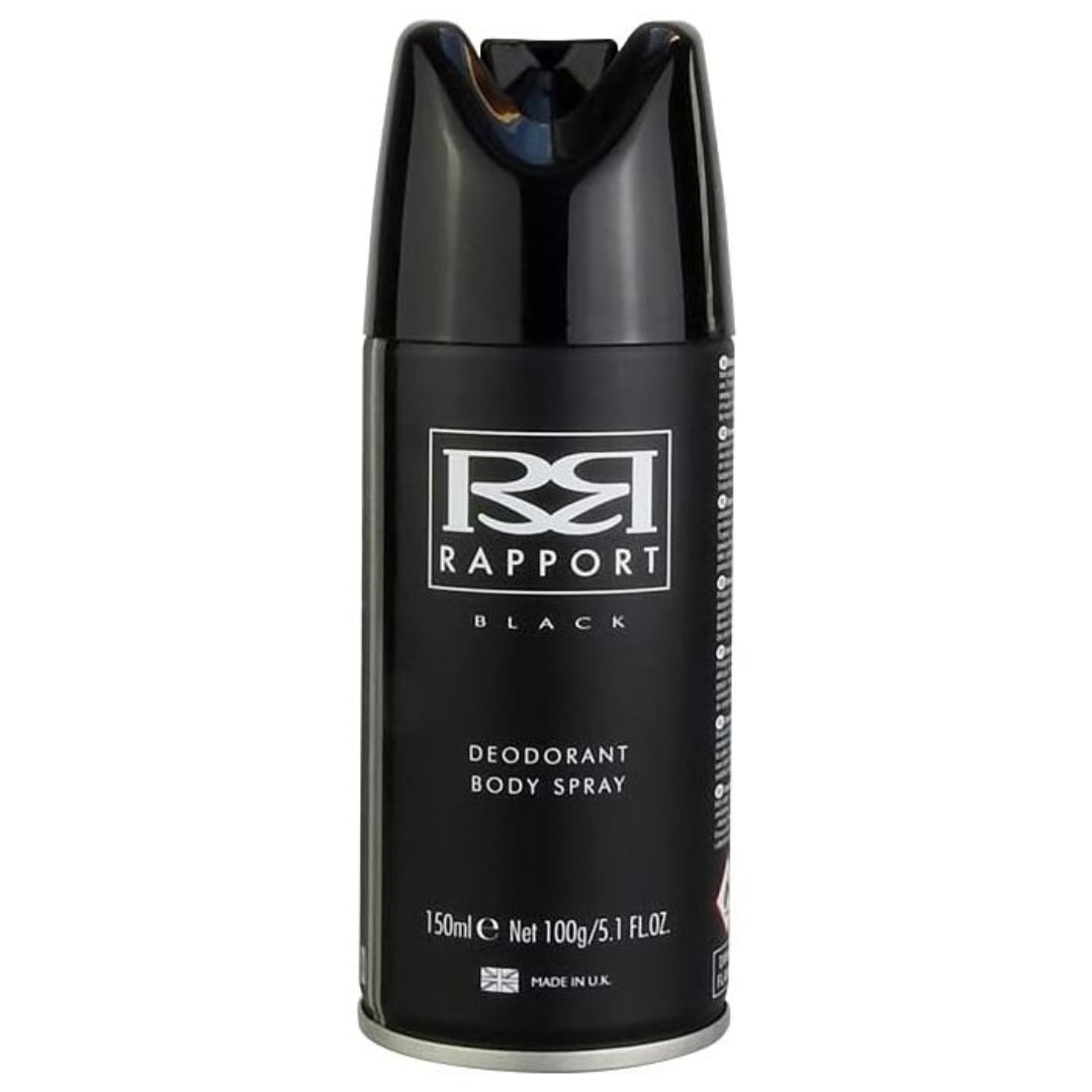 Rapport Black Deodorant Body Spray 150ml