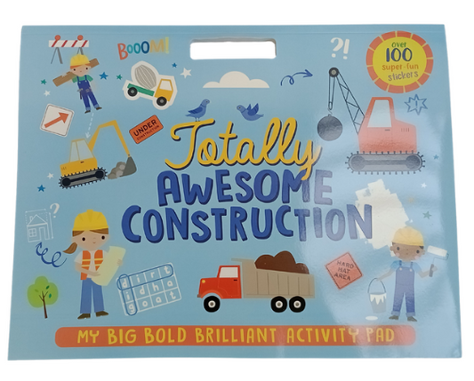 Totally Awesome Construction Big Activity Pad