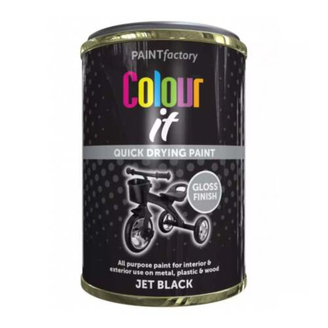 Black Gloss Tinned Paint - 300ml