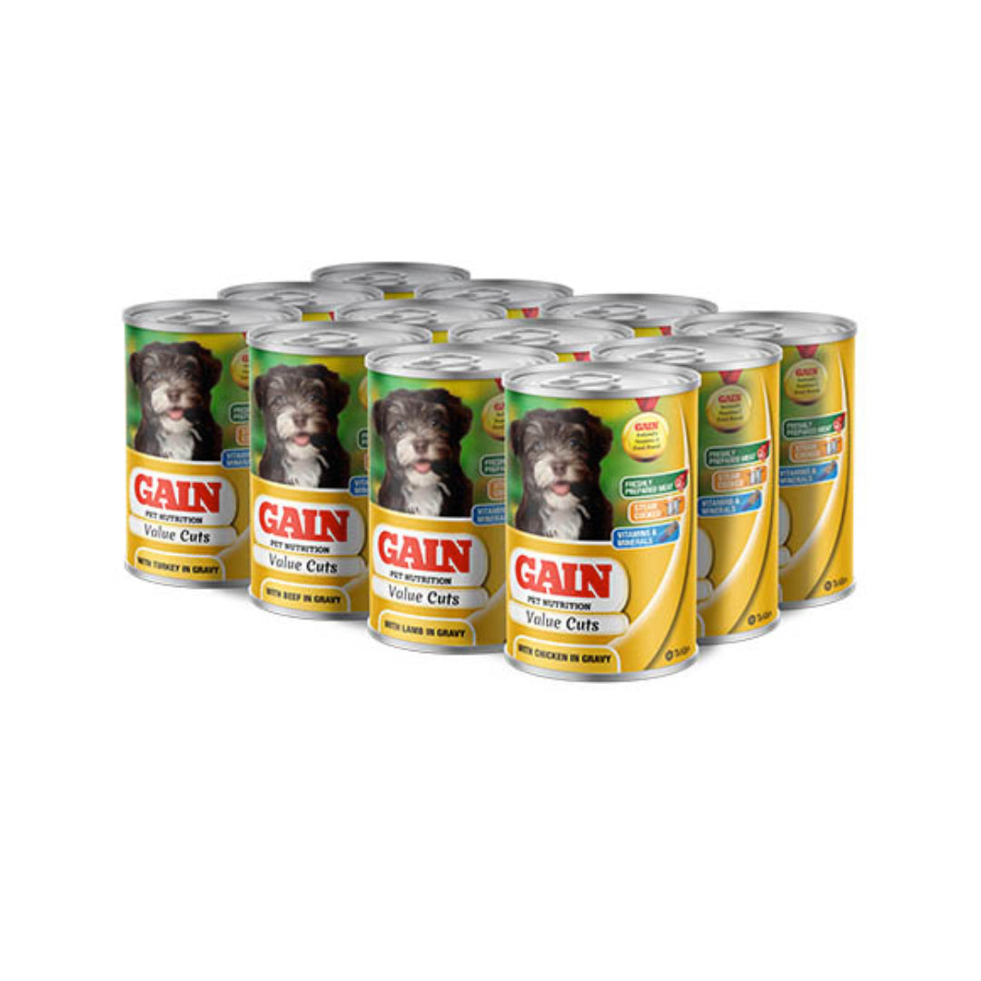 Gain Dog Value Cuts 12 Pack