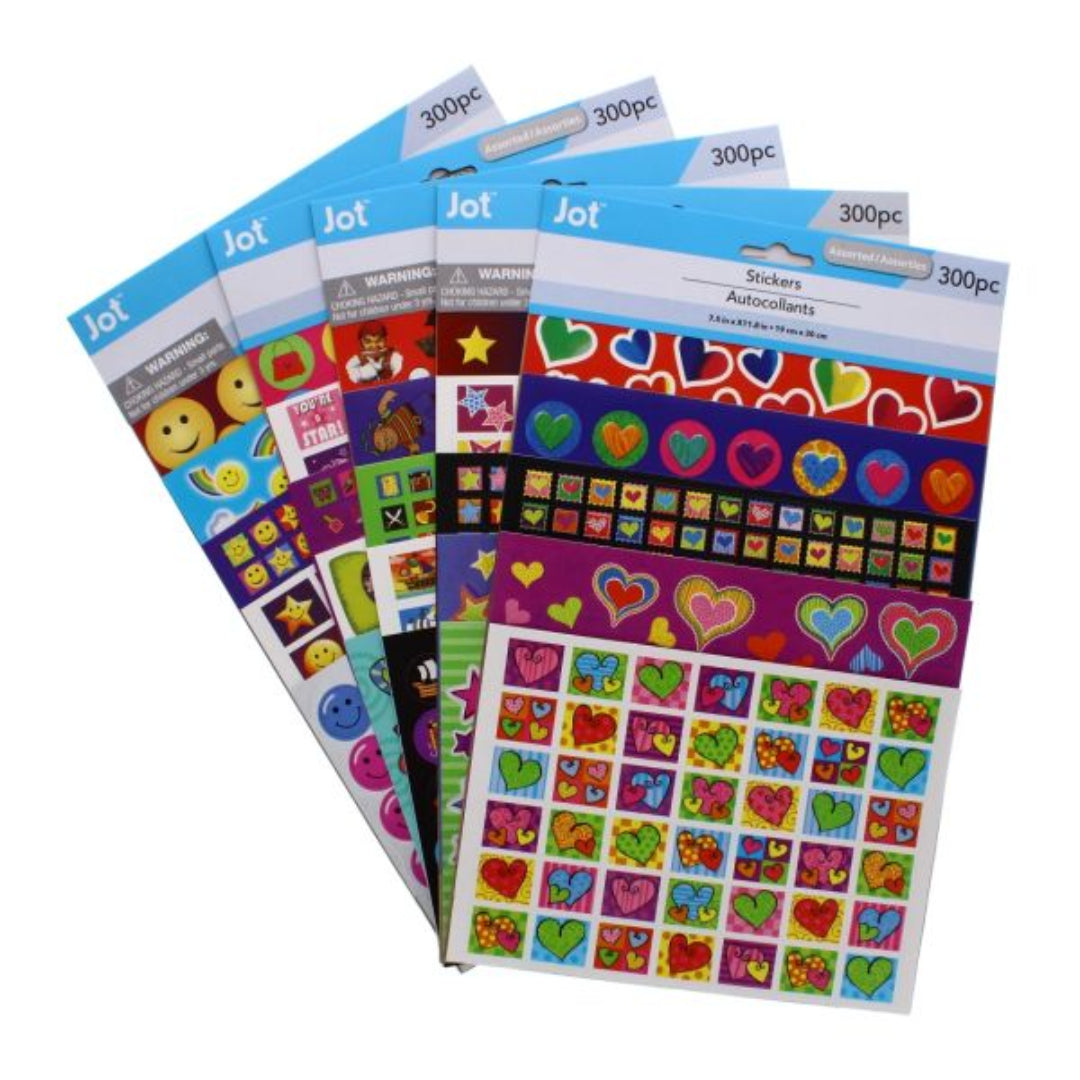 300PCS Stickers – Colorful, Fun, and Creative Stickers for Every Occasion