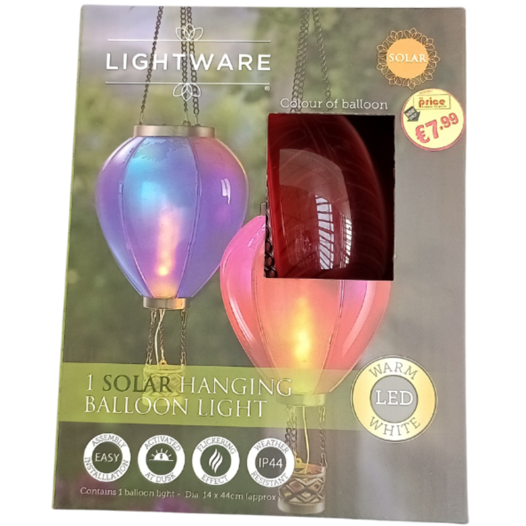 Solar Hanging Balloon Lights