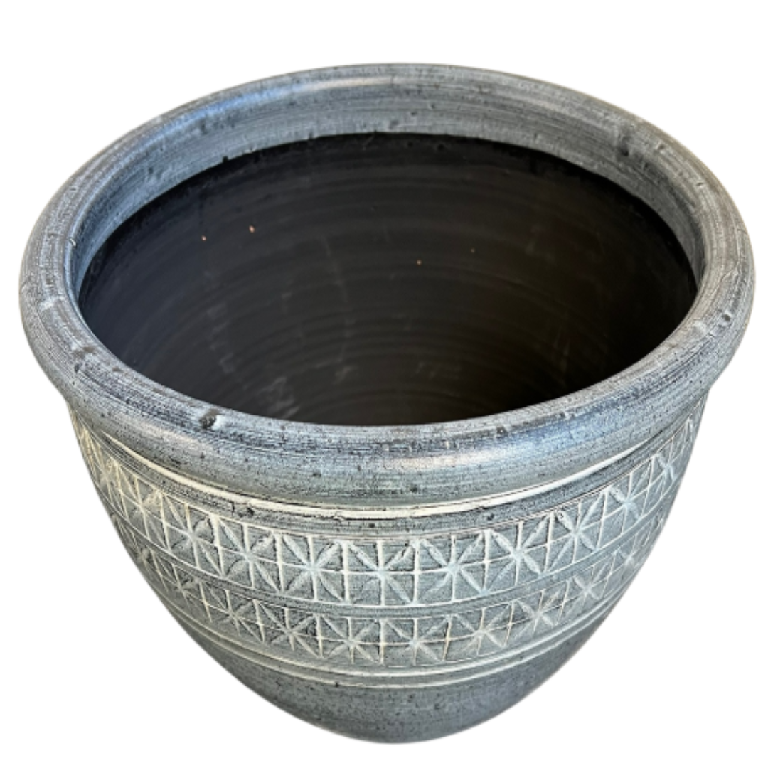 Medium Pot Planter 12" x 10" – Grey