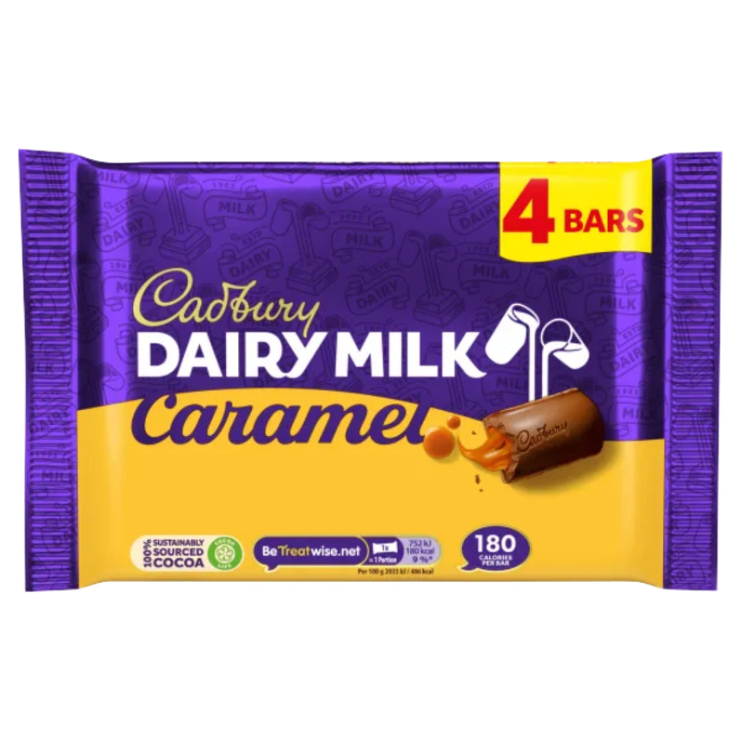 Cadbury Caramel 4-Pack 148g