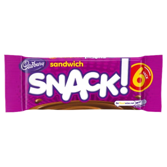 Cadbury's Snack Sandwich 22g 6-Pack