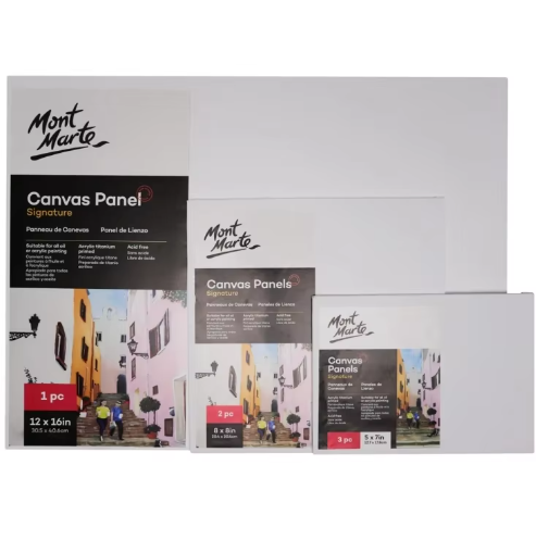 Mont Marte Canvas Panel – 30.5 cm x 40.6 cm