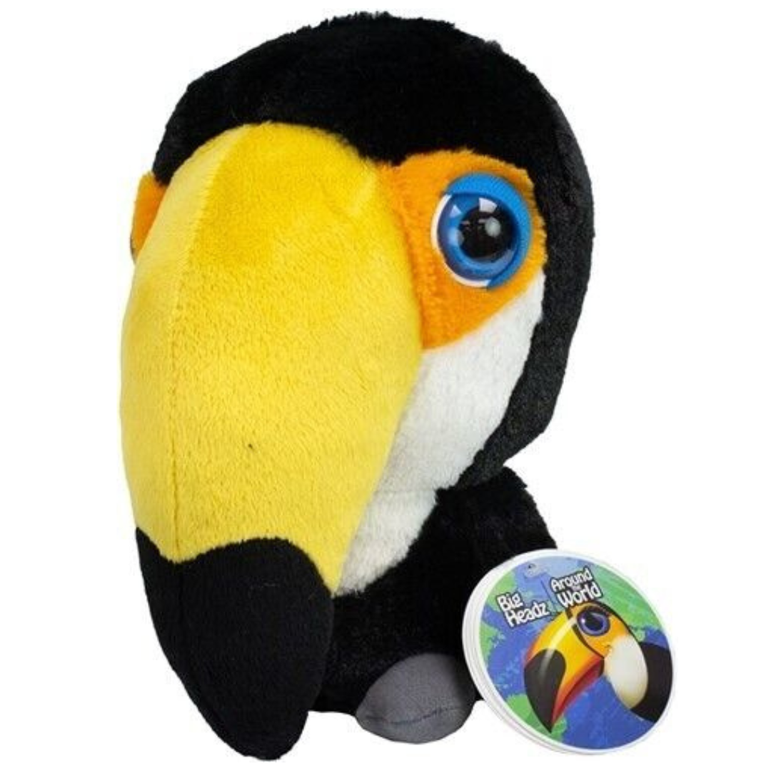 Around the World Big Headz Plushes