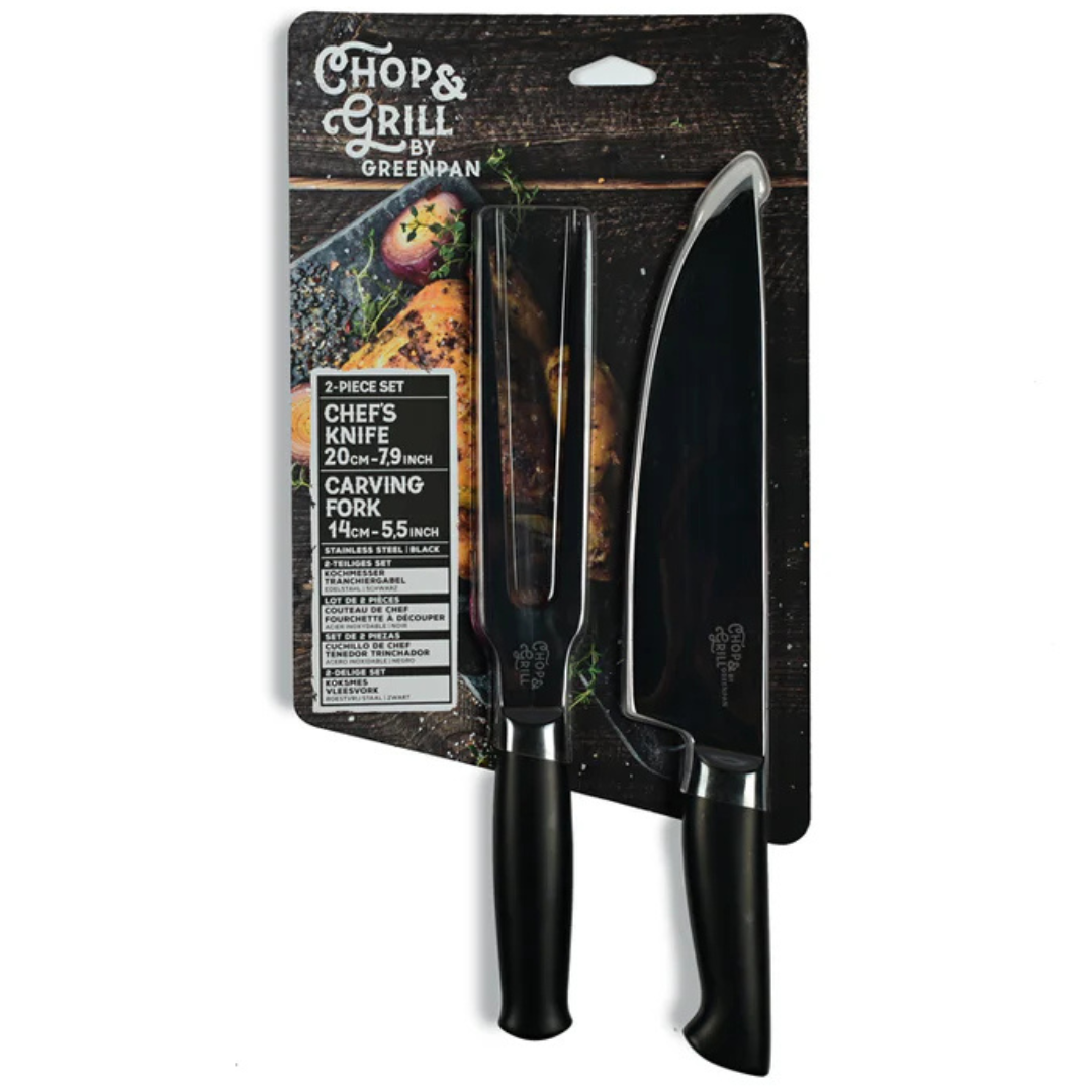 Carving Set Chop and Grill by Green