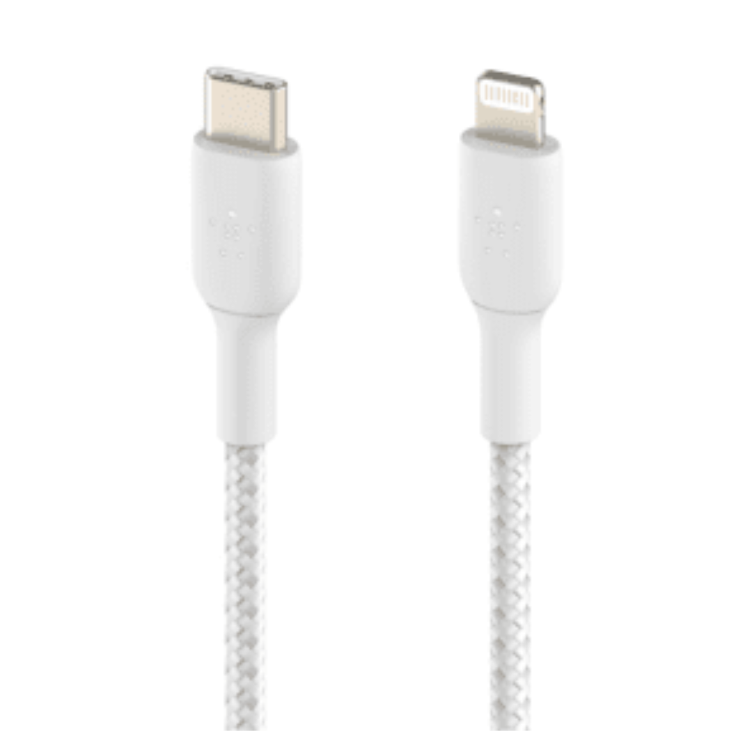 2M Braided iPhone to Type-C Cable