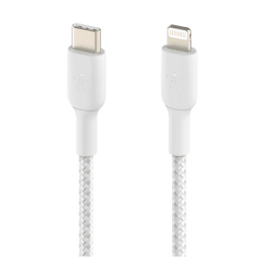 2M Braided iPhone to Type-C Cable