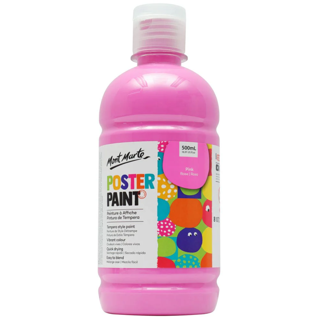 Mont Marte Poster Paint Pink