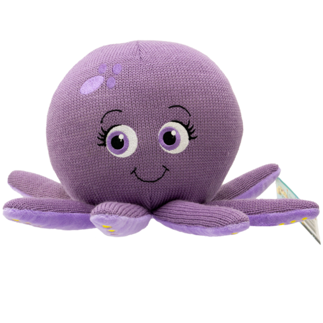 Plush Octopus – Soft, Cuddly, and Colorful