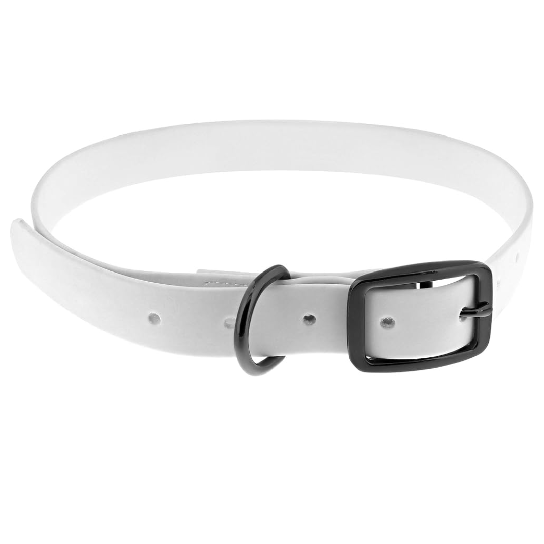 Pet Collar Silicone 50cm White