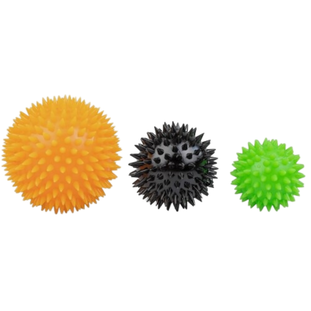 Phoenix fitness, 3 Spiky Massage Ball Set