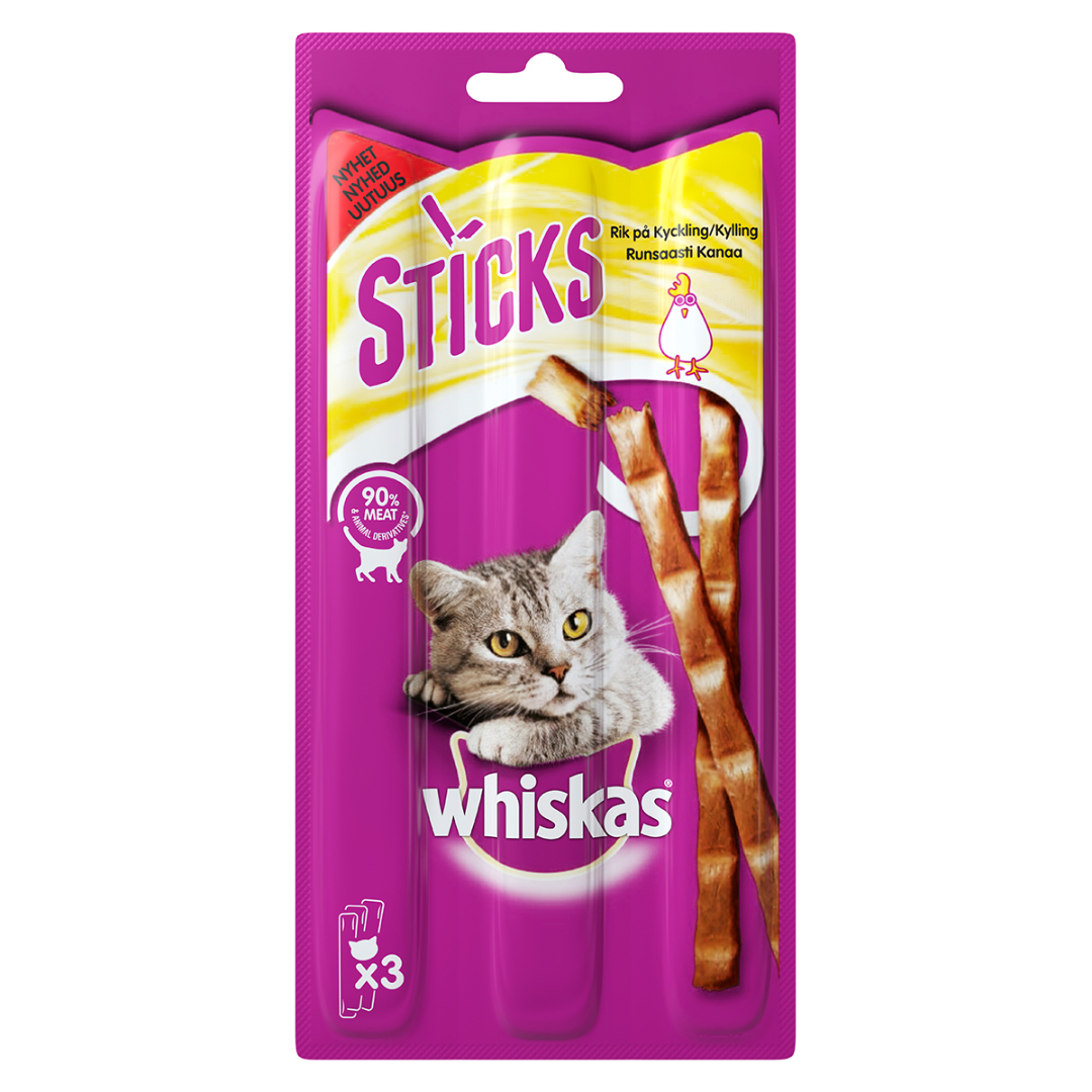 Whiskas Stick Chicken 3x6g