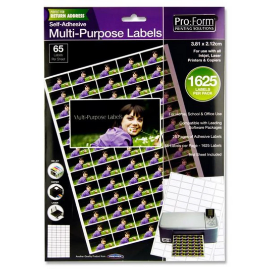 Multi-Purpose Adhesive Labels