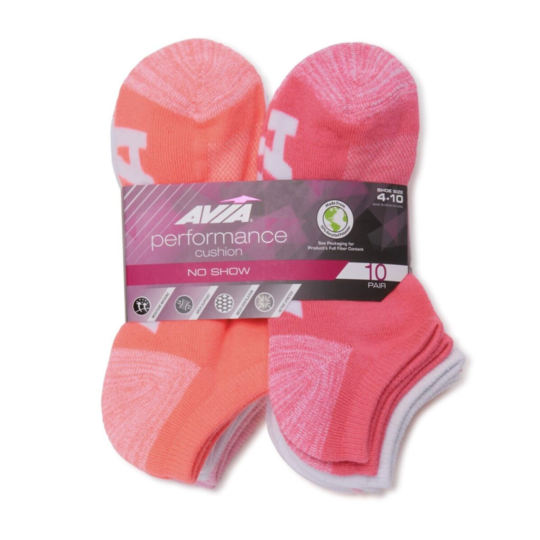 Avia 10-Pair Low Cut Socks – Comfortable