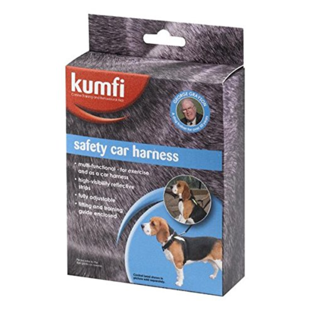 Kumfi Safety Car Harness Small – Secure & Comfortable Travel for Dogs