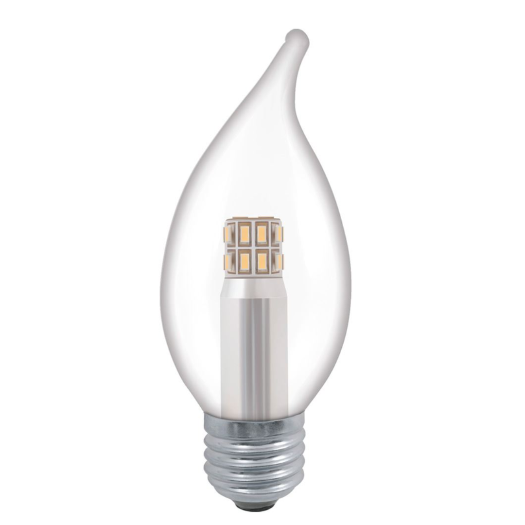 LED Flared Candle Bulb 3W ES-E27