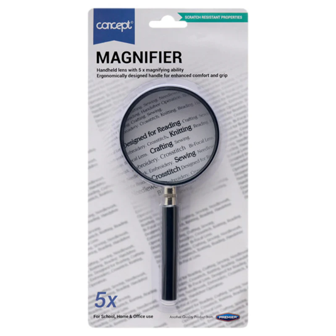 Concept 75mm Magnifier with 5x Magnification – Clear & Precise Viewing