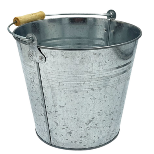 Galvanized Metal Bucket 2 Gallons