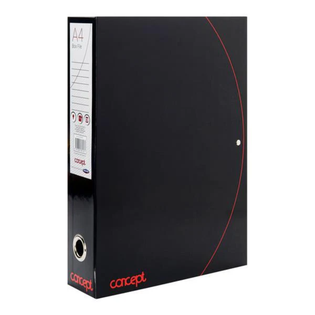 Concept Box File – Black & Red