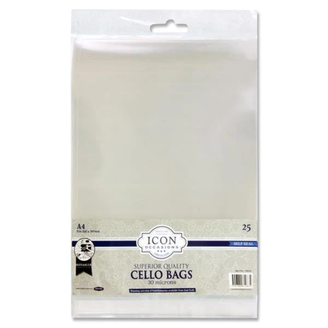 Icon Occasions Cello Bags 25-Pack