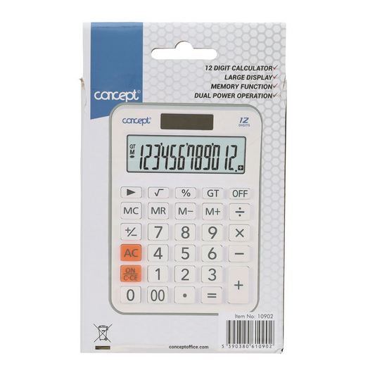 Concept Calculator CD-2746-12-Digit Display