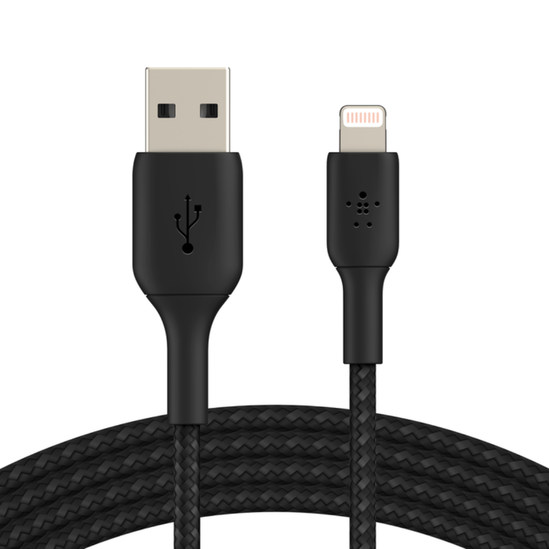 VIBE 1M Braided USB to iPhone Cable