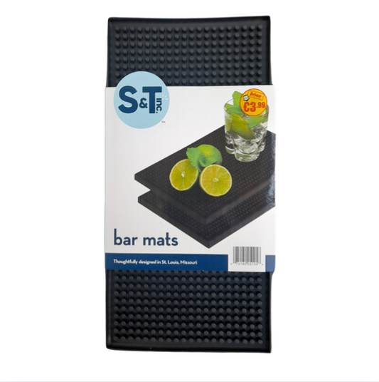 2PCS Set Bar Mats (15cm x 30cm)