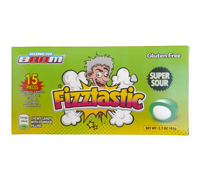 Fizztastic Super Sour 15PC 105G