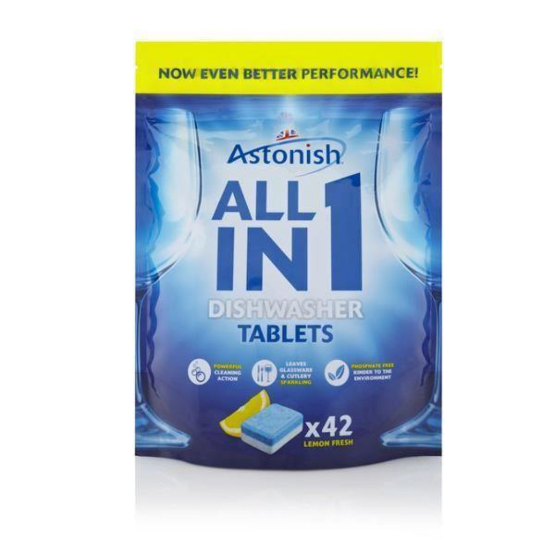 Astonish All In 1 Dishwasher Tablets 42S