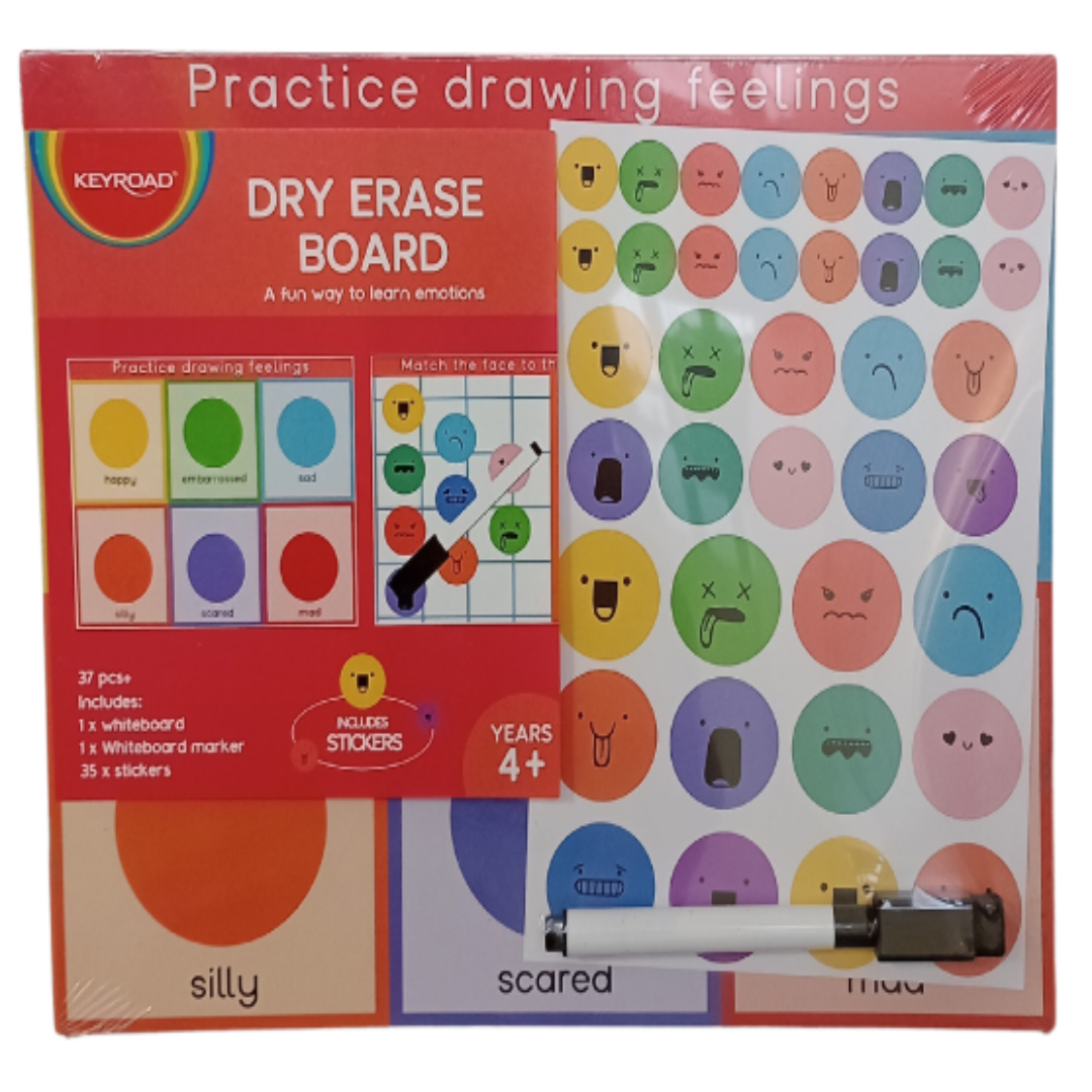 Kids Feelings Whiteboard Set – Interactive Whiteboard for Learning Emotions and Expression