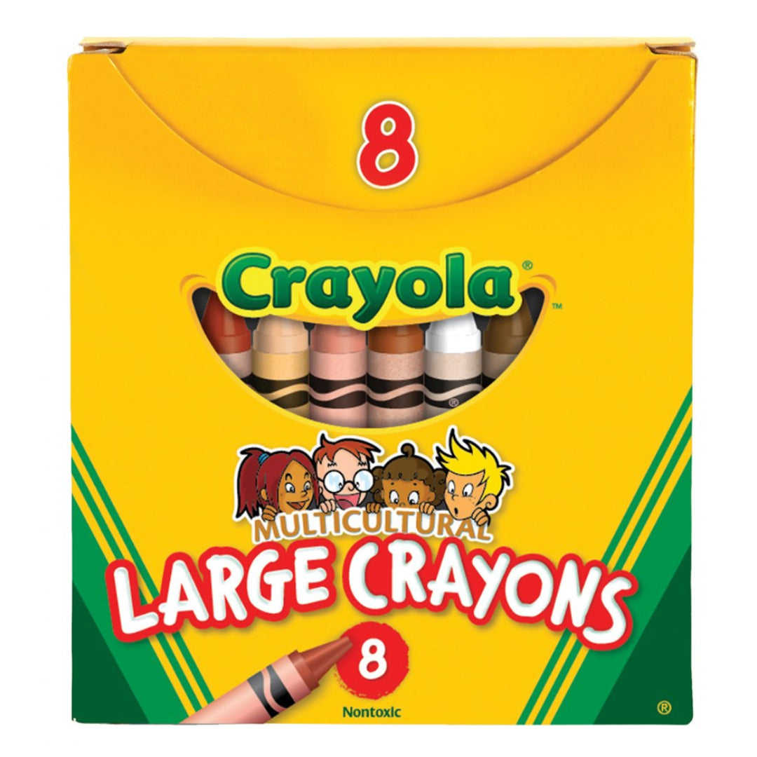 Crayola Large Multicultural 8-Colour Set