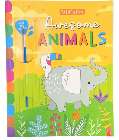 Awesome Animals Paint & Play – Creative Art Set for Kids