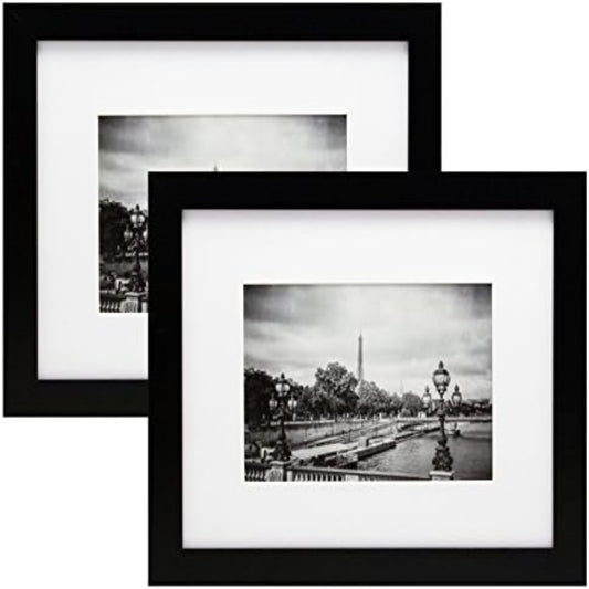 Double Mount Black Photo Frame – 5x7 Inch