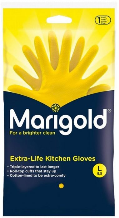 Marigold Kitchen Gloves Large – Premium Protection