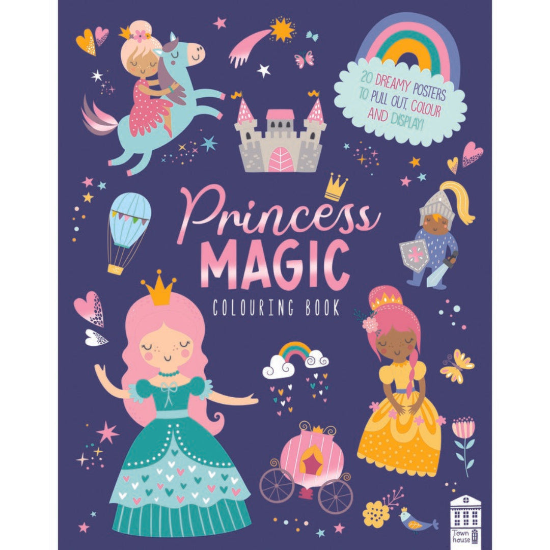 Princess Magic Coloring Book