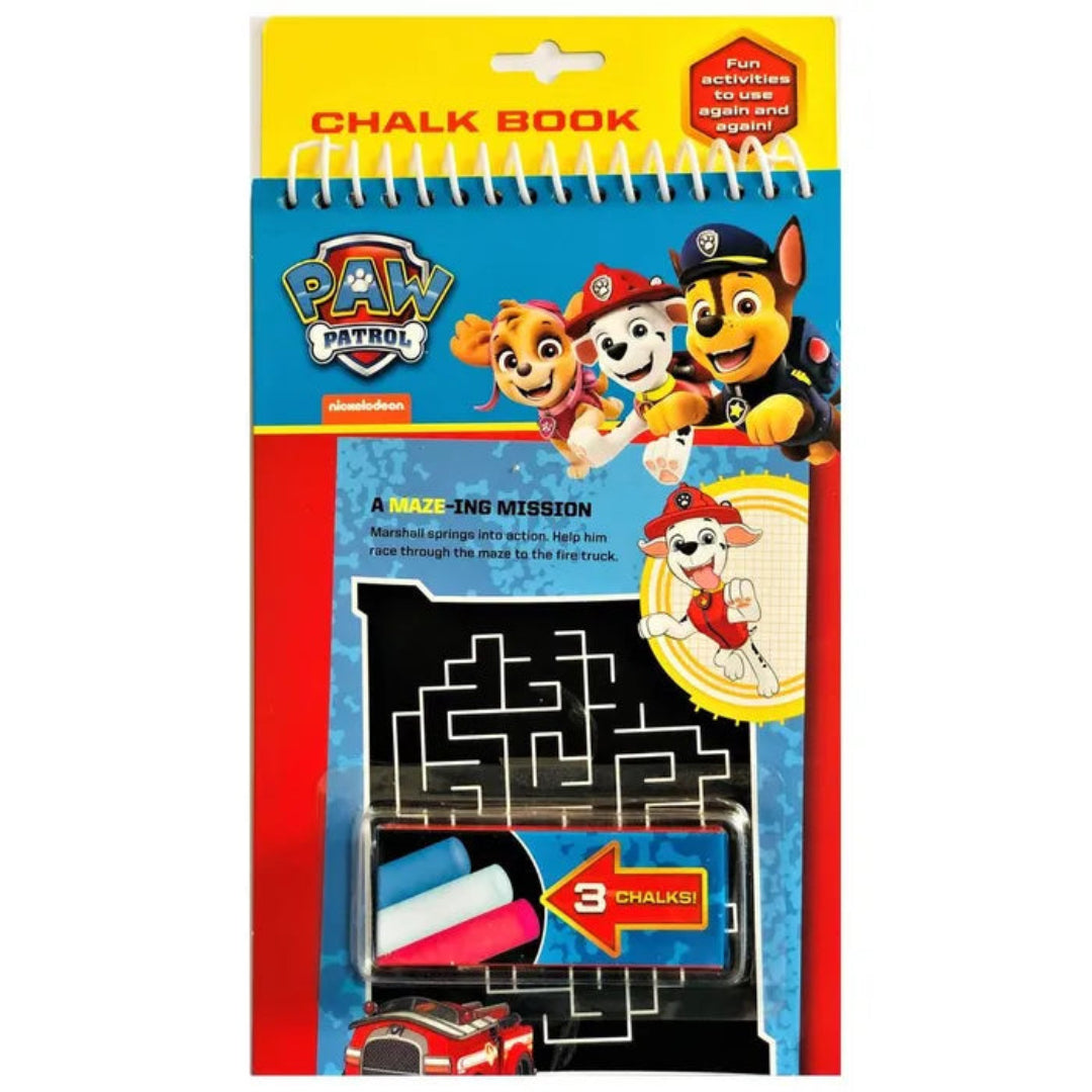 PAW Patrol Chalk Book