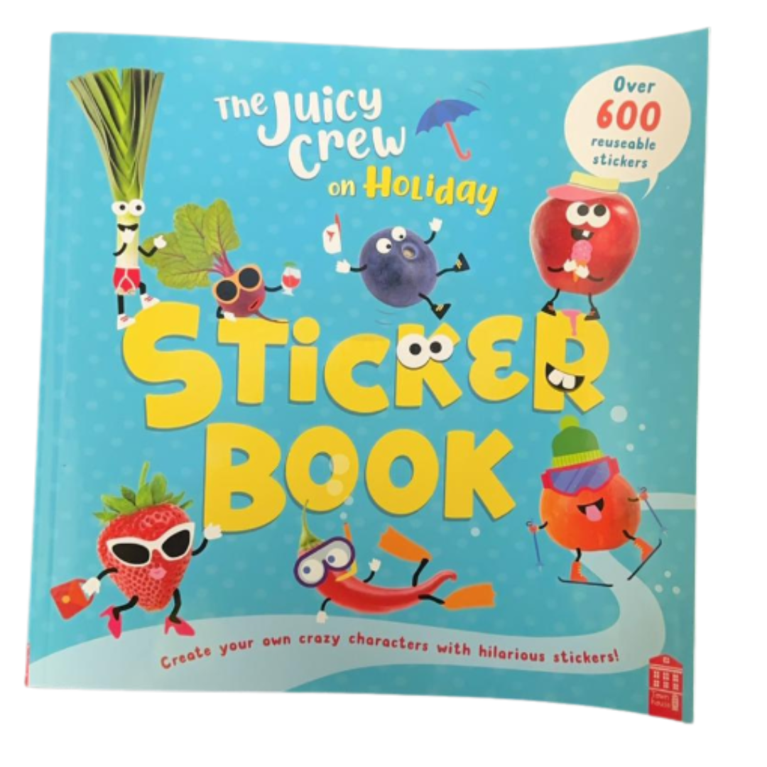 The Juicy Crew on Holiday Sticker Book