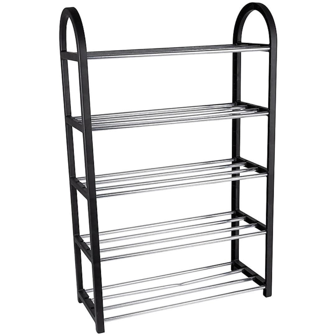 5-Tier Shoe Rack – Space-Saving Self Organizer