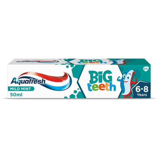 Aquafresh Toothpaste Big Teeth 50ml