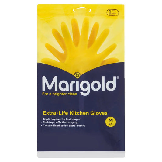 Marigold Kitchen Gloves Medium – Premium Protection