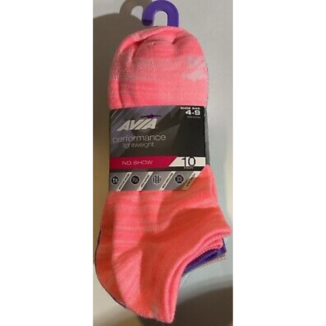 Avia 10-Pair Low Cut Socks – Comfortable