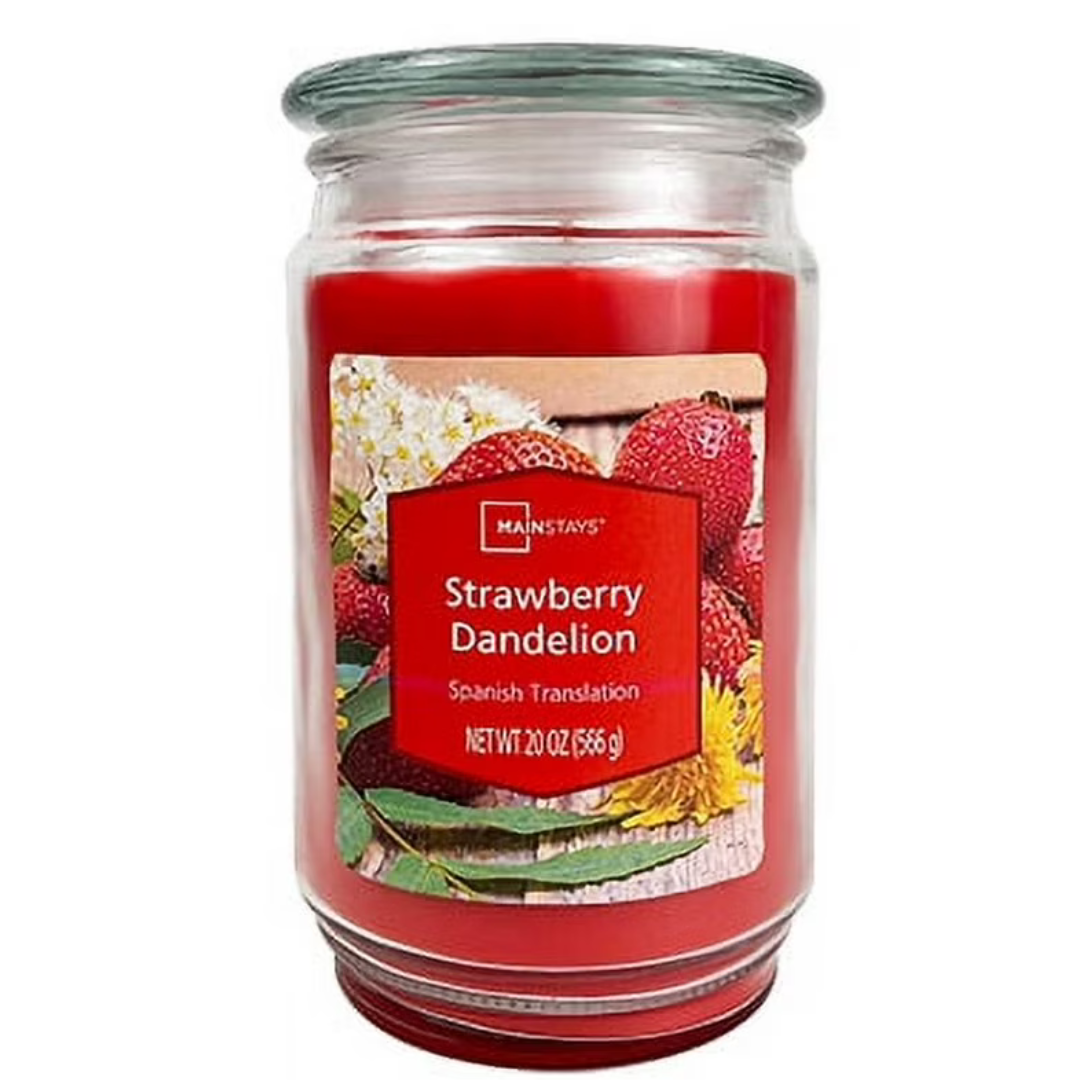 Strawberry Dandelion Candle - 20oz