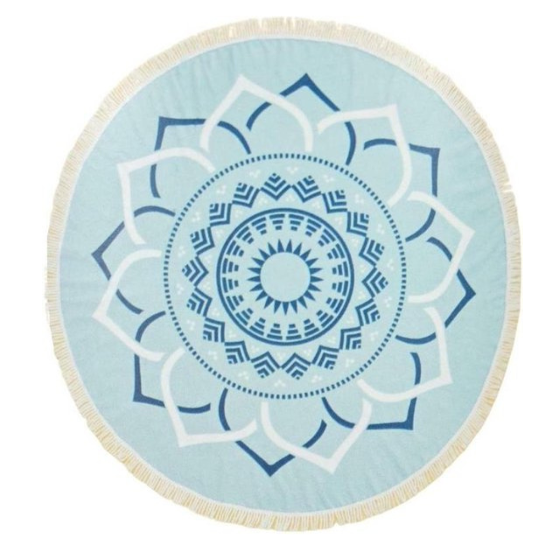 Namaste Round Picnic Blanket 130cm