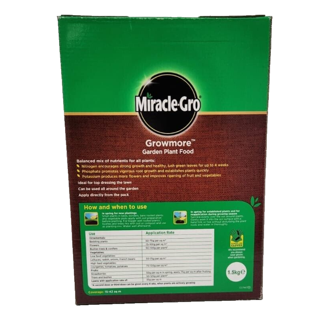 Miracle-Gro Growmore 1.5kg