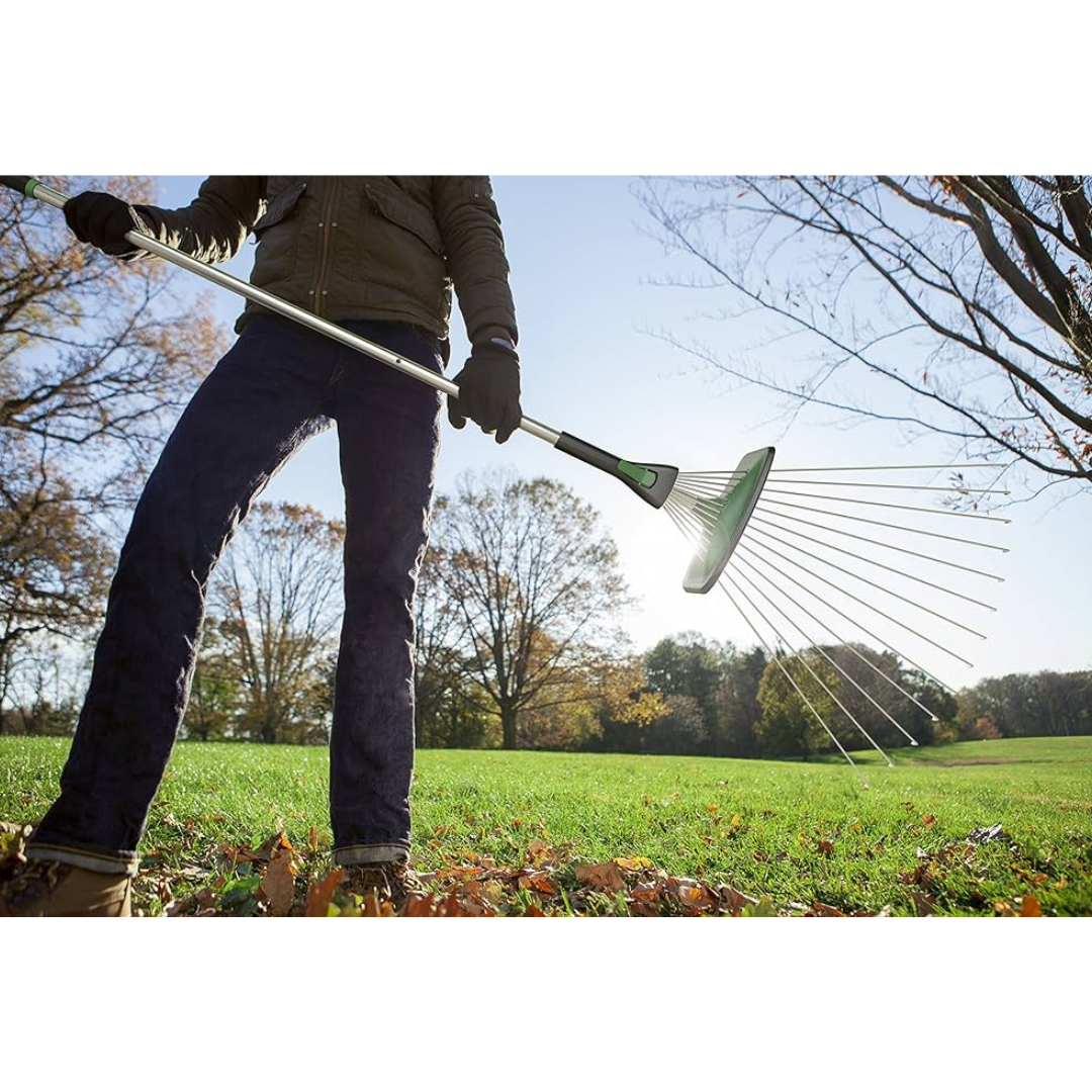 Rake N Tamp Retractable – Adjustable Gardening Tool