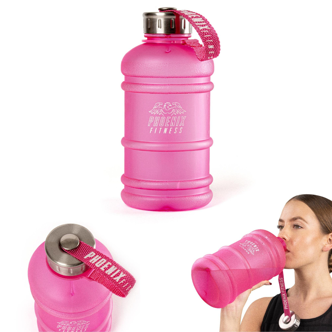 1 Litre Drink Bottle - Pink