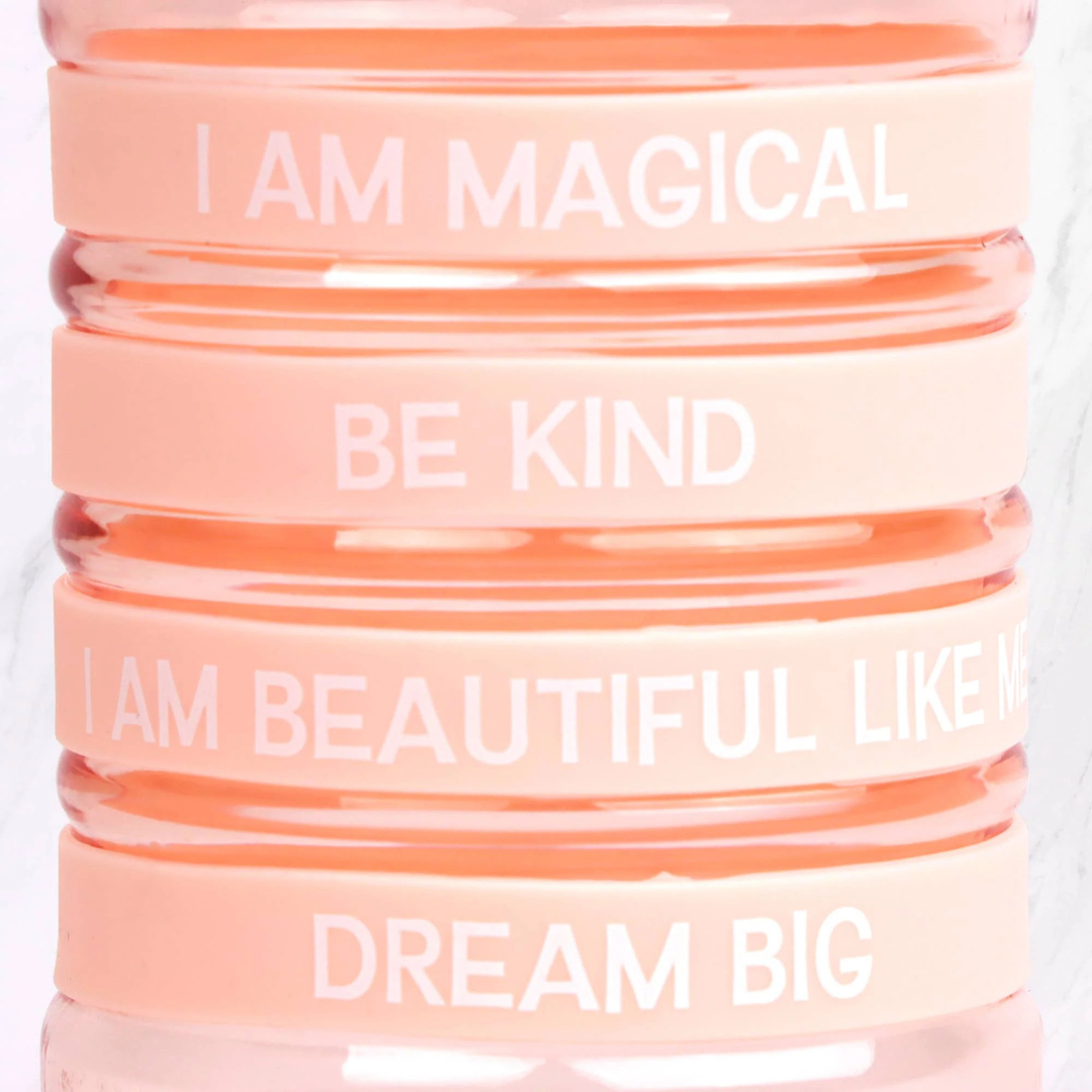 Myga Kids Wrist Band Bottle Orange w Unicorn